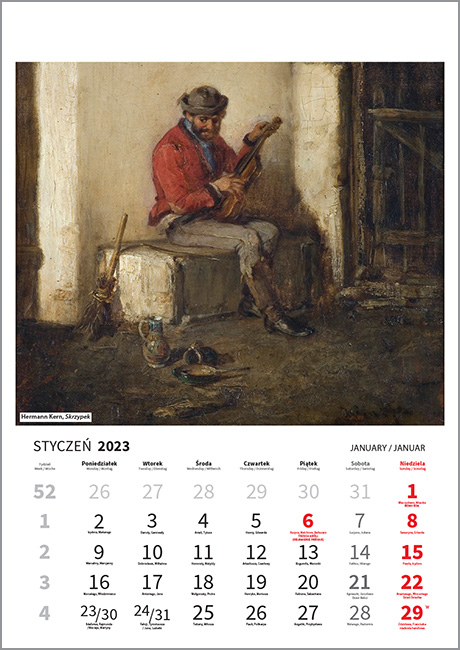 Kalendarz 2023. Judaica
